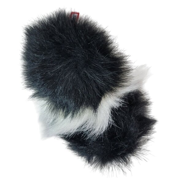 Douglas Cuddle Toys Guinea Pig Plush Black White 9" Angora Realistic #4112 2018 - Picture 7 of 11